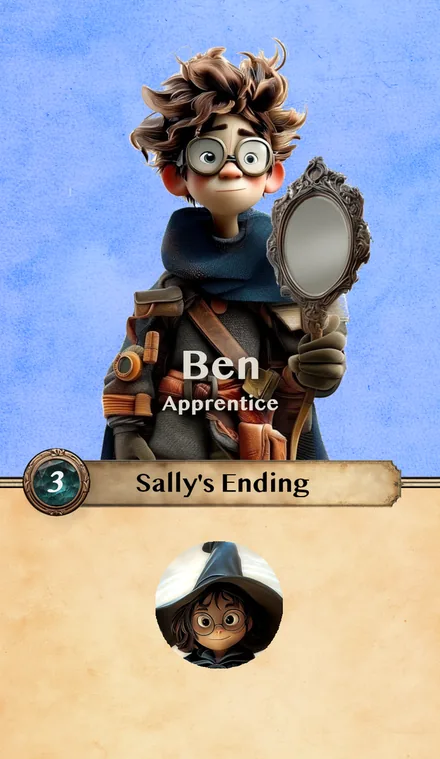 Sally's Ending Card Back